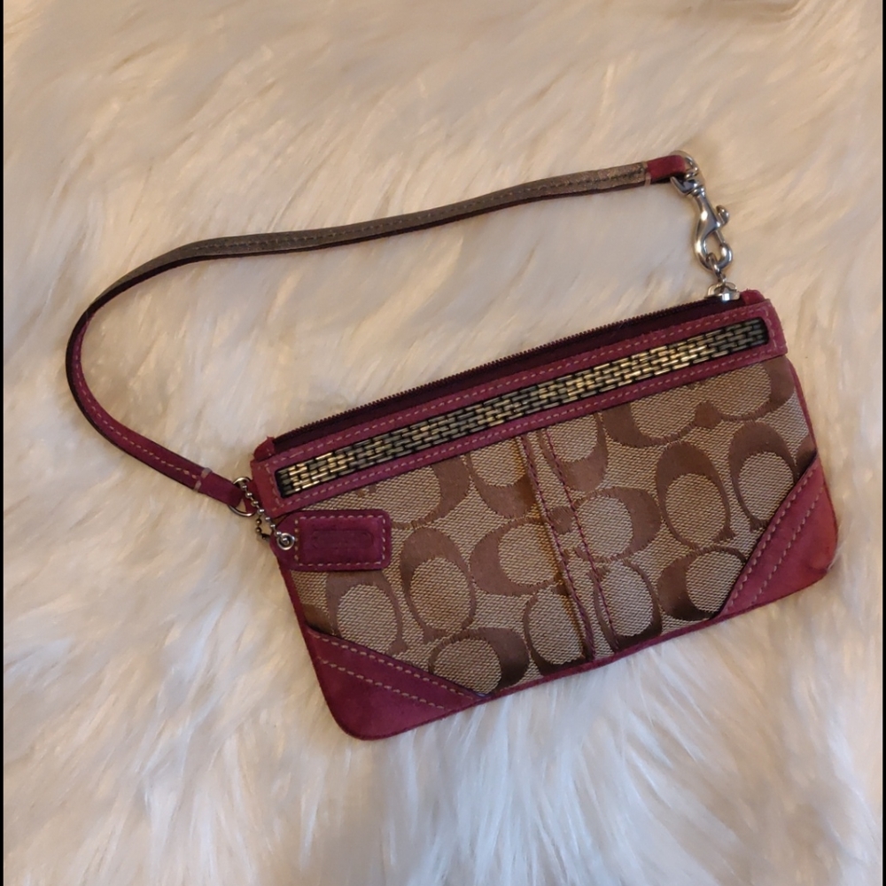Coach wristlet